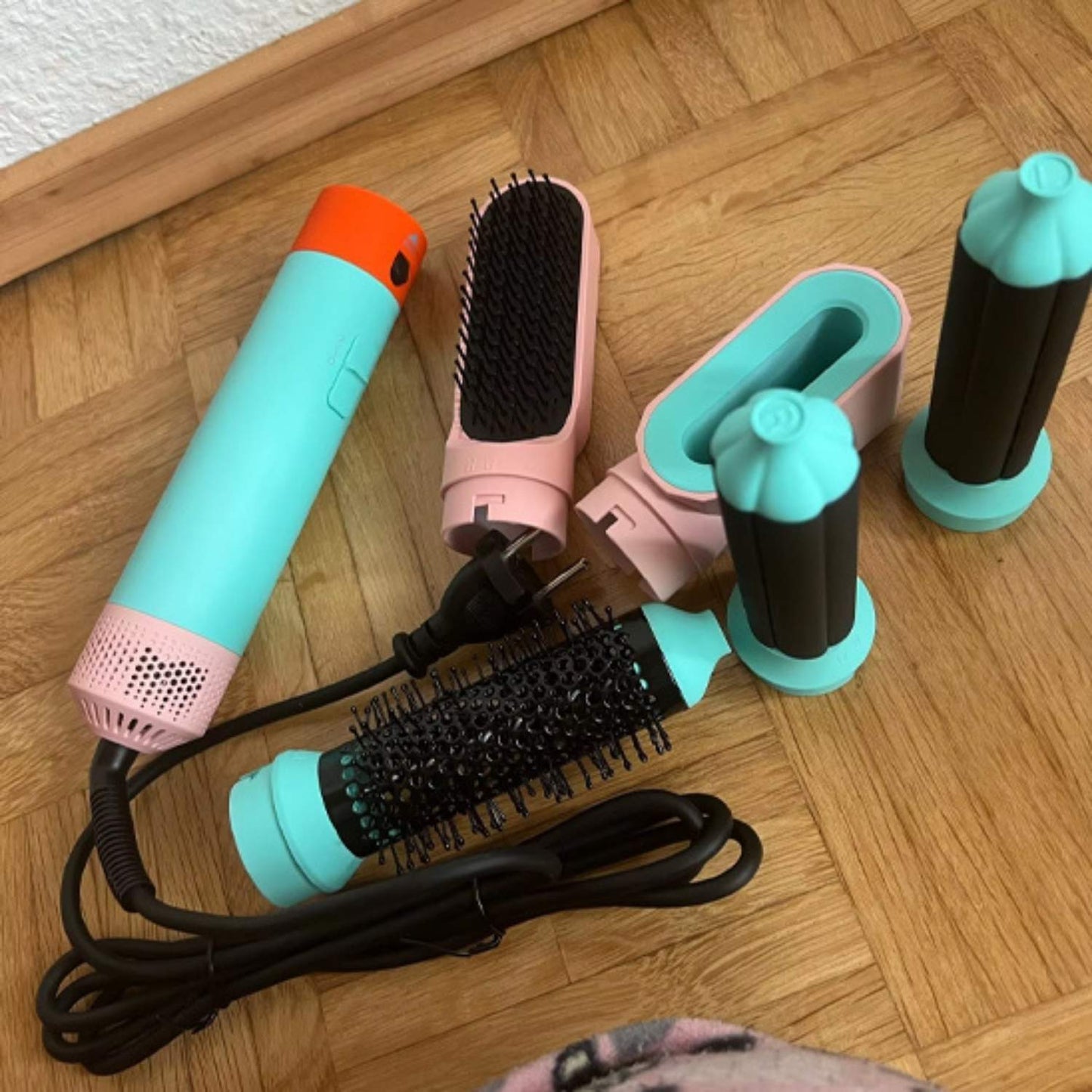 Seche Cheveux Multi Styler 5 en 1 brosse chauffante BOUCLEUR