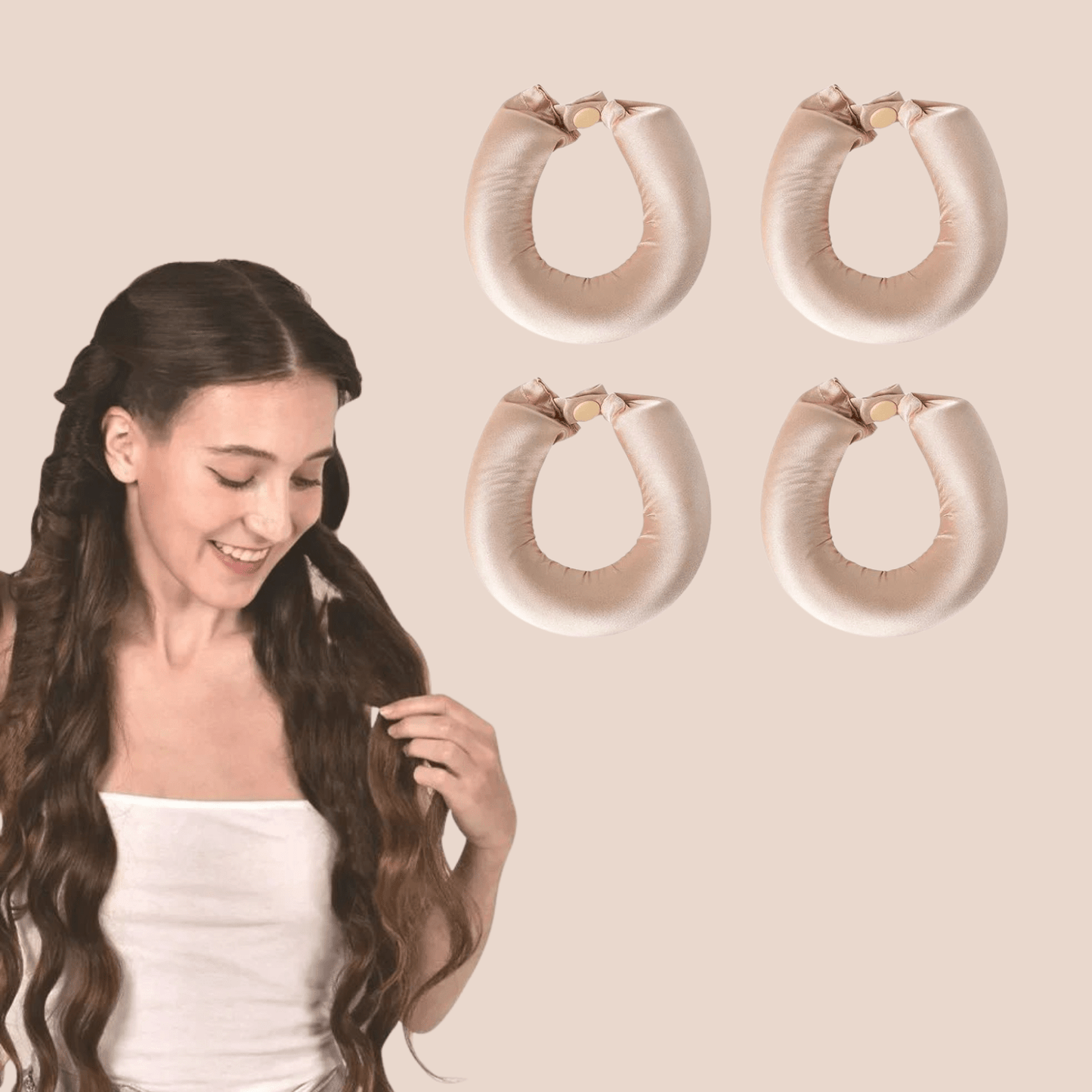 Bigoudis - SatinBoucleâą - Ma Couronne Curly