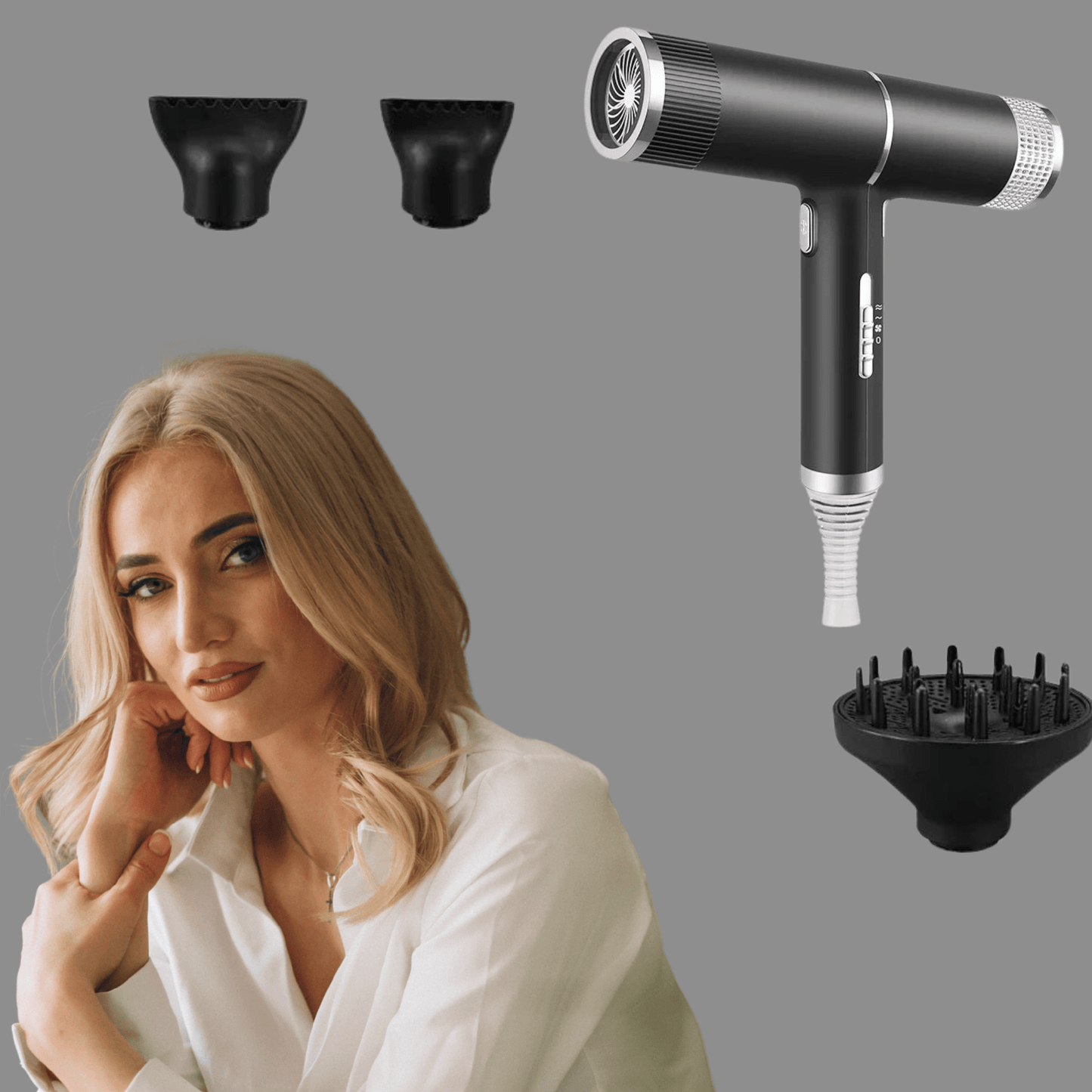 Sèche cheveux diffuseur - SoftCurl™ - Ma Couronne Curly