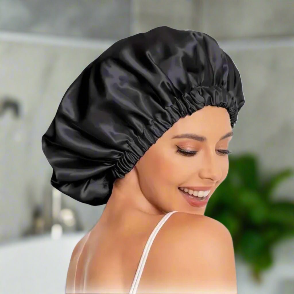 Comment mettre un bonnet en satin ? - Ma Couronne Curly