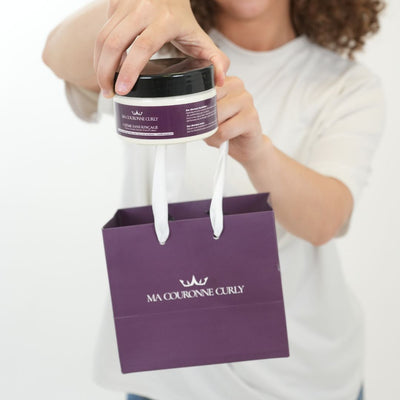 Crème sans rinçage cheveux bouclés