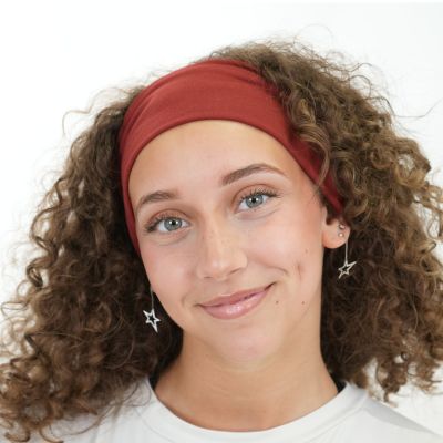 Bandeau cheveux femme Signature lot de 3 rouge cheveux bouclés