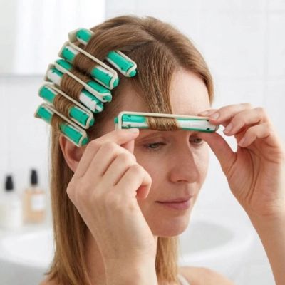Bigoudis Confort Naturel vert ma couronne curly boucles