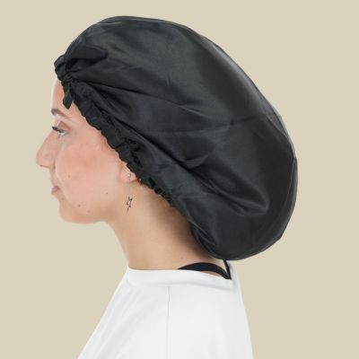 Bonnet satin cheveux Elastique doré femme cheveux sommeil