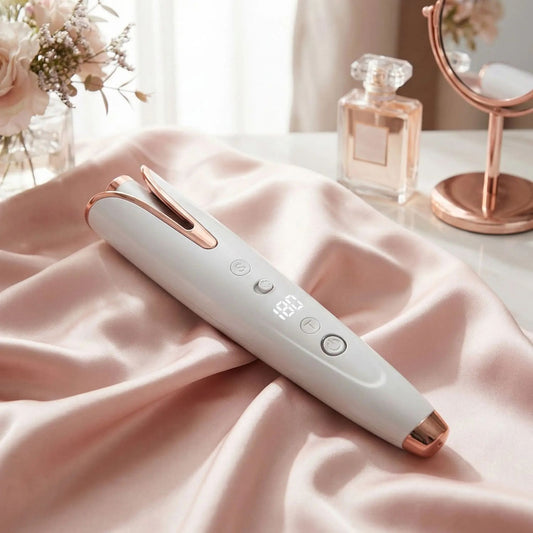 Boucleur Cheveux ProWave Blanc blanc boucles longue tenue