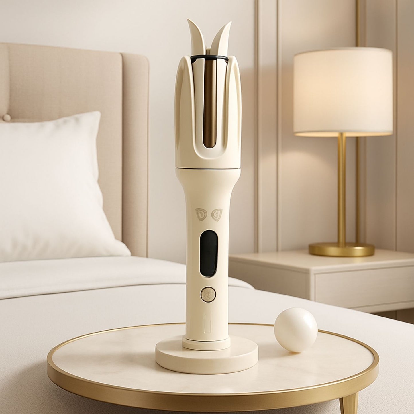 Boucleur Pro Boucle beige cheveux ondulés bouclés ions négatifs