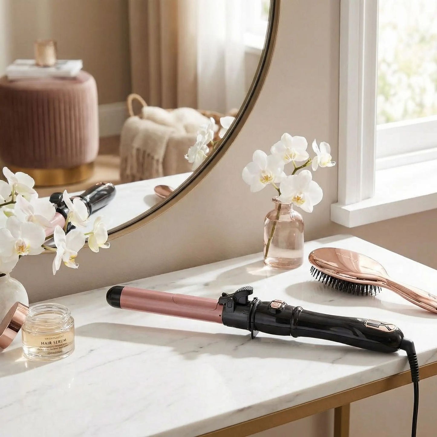 Boucleur pour cheveux RevoCurl boucles déssinées