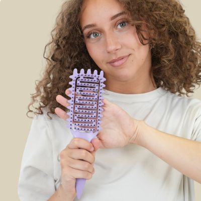 Brosse à cheveux bouclés BounceDefine cheveux bouclés frisés définition boucles
