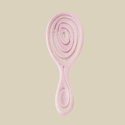 Brosse cheveux bouclés Démêlante cheveux bouclés frisés rose