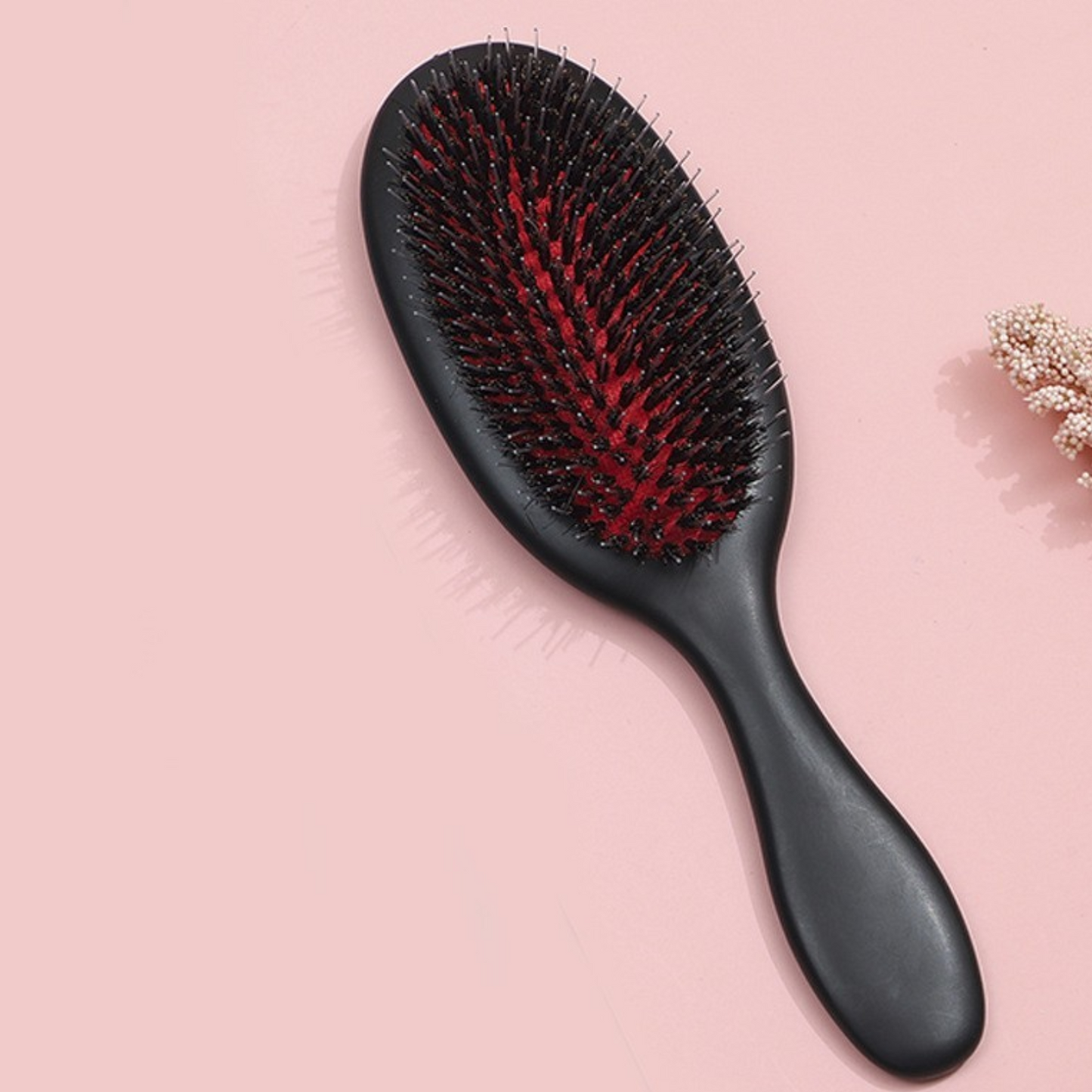 Brosse en poil de sanglier TangleFree brosse noir poils doux