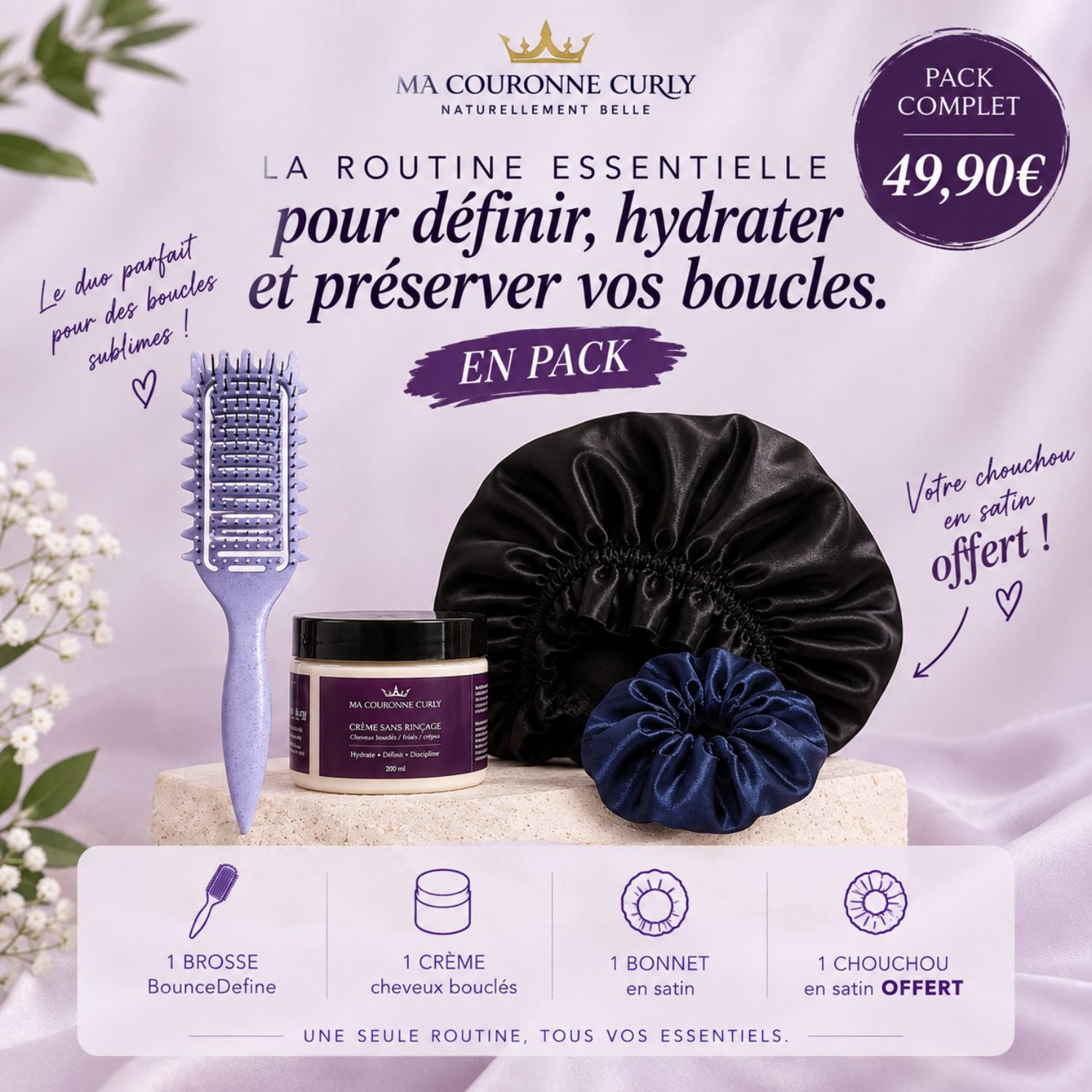 CREME PACK brosse bonnet