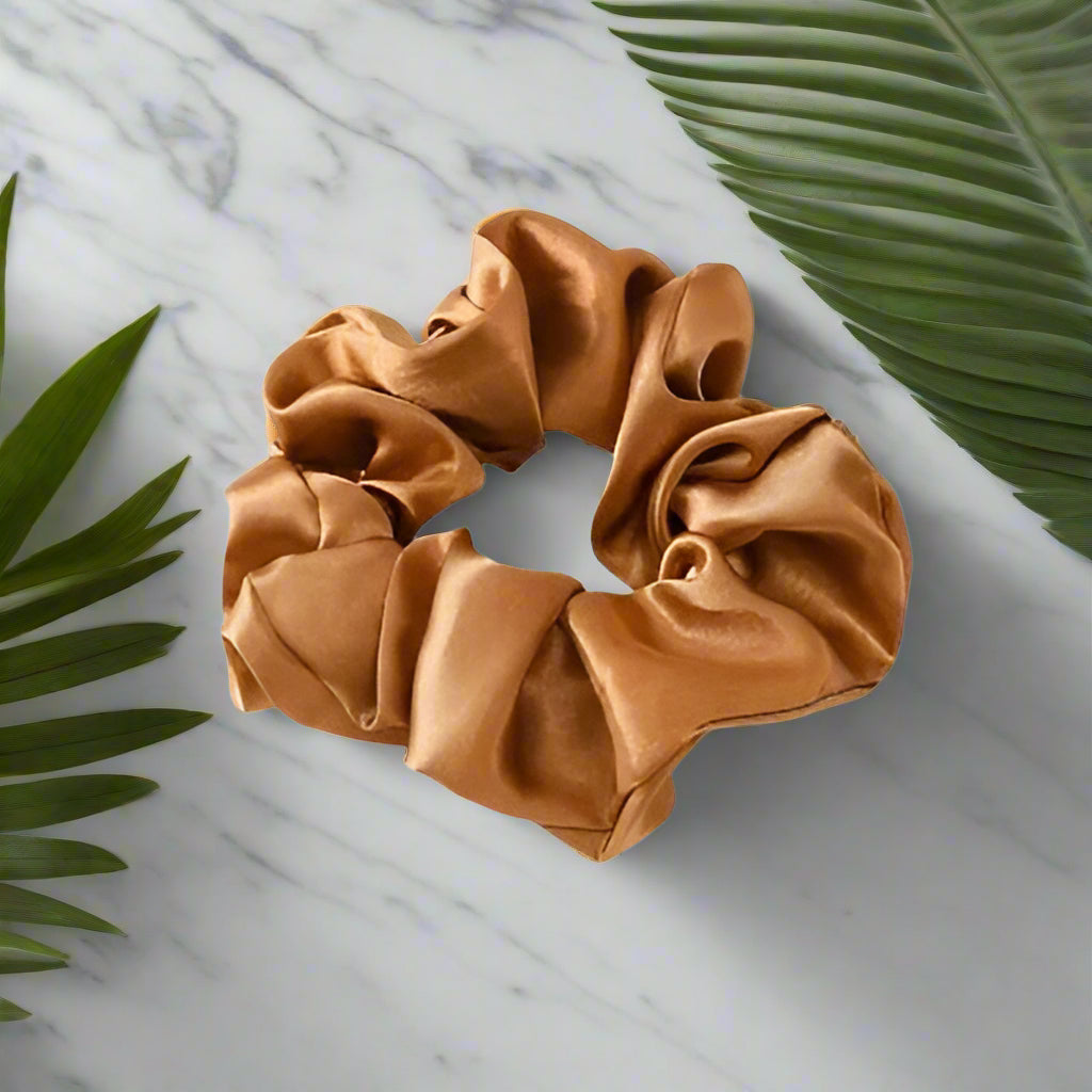 Chouchou-Satin-RetroChicBronze-marron-cheveux