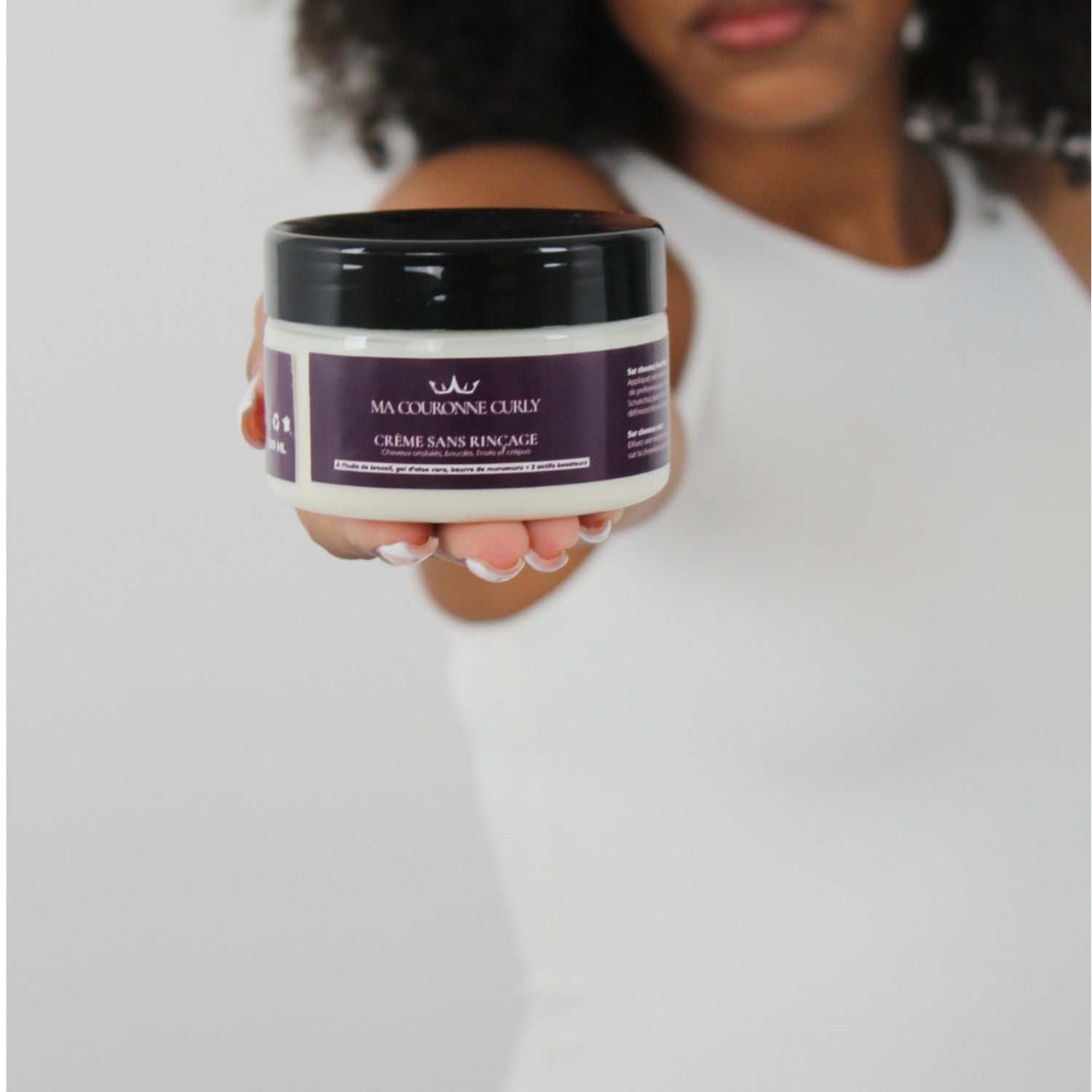 Crème Cheveux Bouclés Sans Rinçage crème gelée 2 en 1 bio