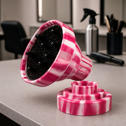 Diffuseur cheveux fuschia cheveux anti frisottis