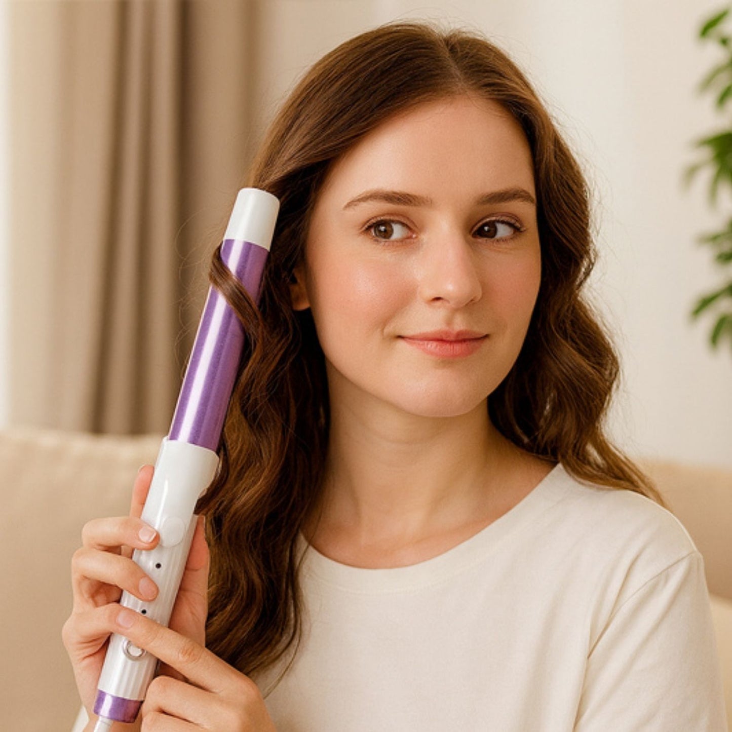 FER A BOUCLER cheveux boucles ondulations EasyCurl facile boucleur