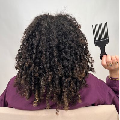 Peigne Afro NaturComb soulève racine volume boucles