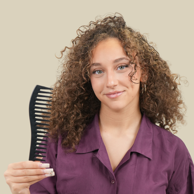 Peigne DetangleEase dents larges démêlage