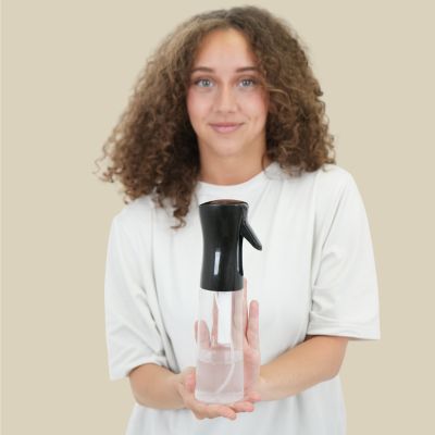 Vaporisateur Cheveux HydraBoucles noir boucles définition