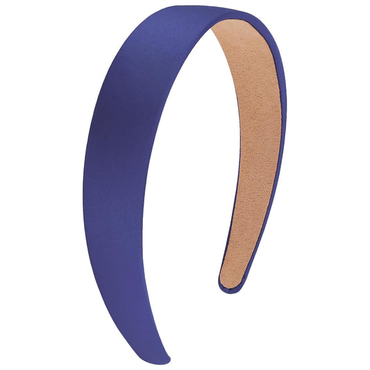 Bandeau Cheveux Femme - SilkBand™ - BleuMarine - Ma Couronne Curly