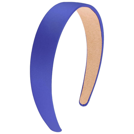 Bandeau Cheveux Femme - SilkBand™ - BleuRoyale - Ma Couronne Curly