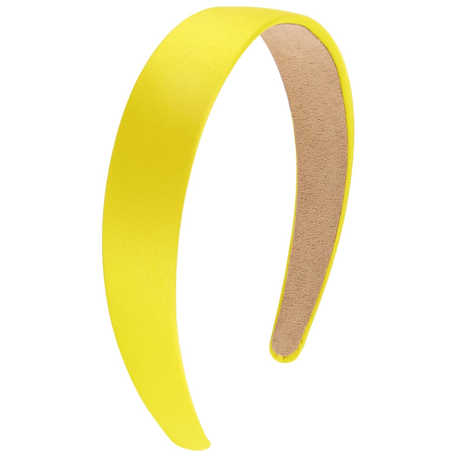 Bandeau Cheveux Femme - SilkBand™ - Jaune - Ma Couronne Curly