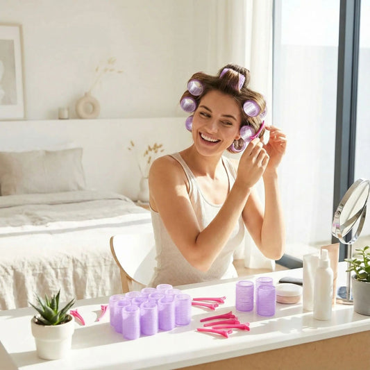 bigoudis cheveux bouclés flexcurl sans accroche facile