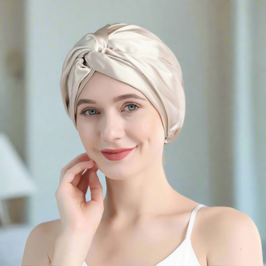 bonnet-de-nuit-en-soie-silkenglow-femme-argente
