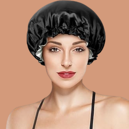bonnet-en-satin-noir-cheveux-lisses