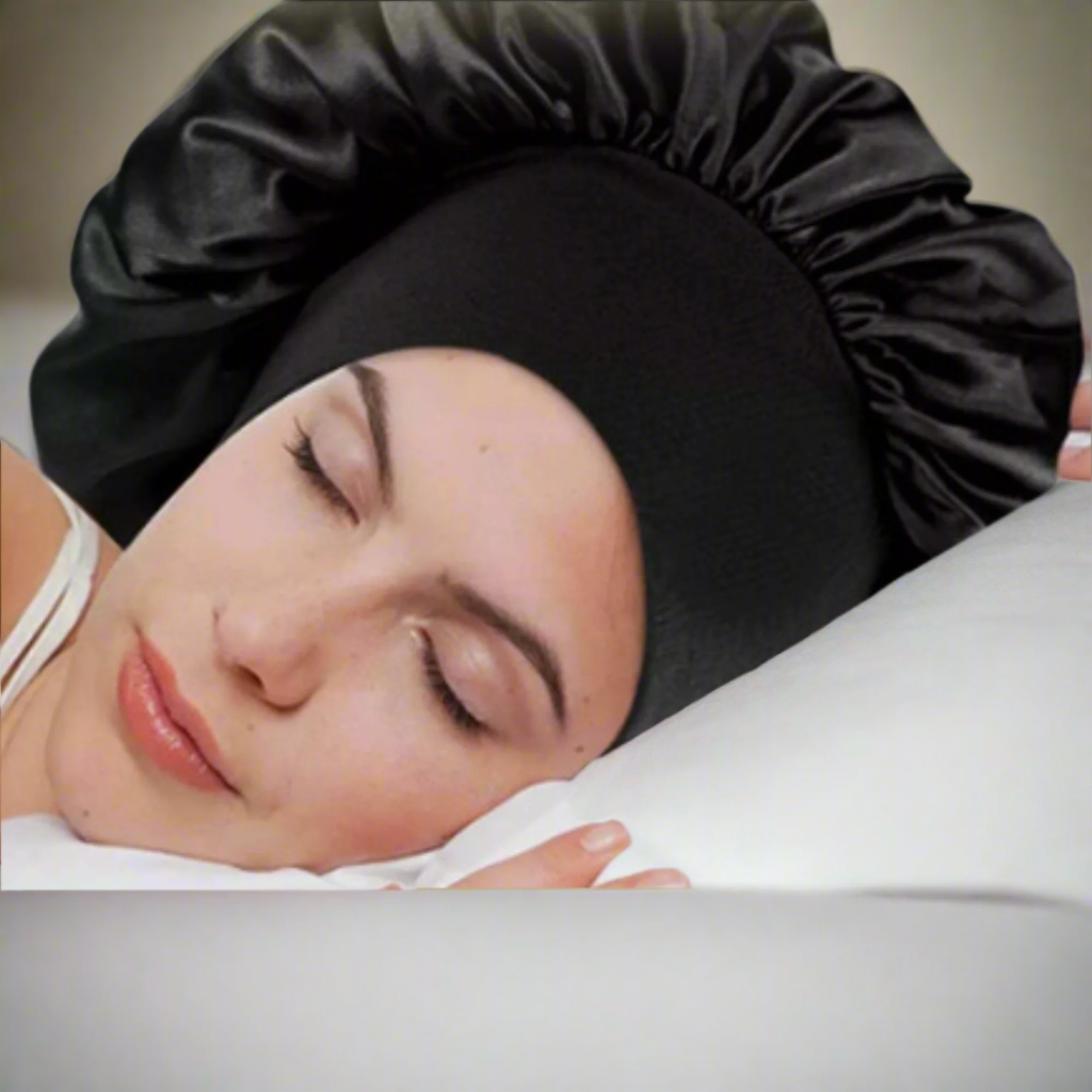 bonnet-satin-satinluxe-cheveux-boucles-nuit-oreiller