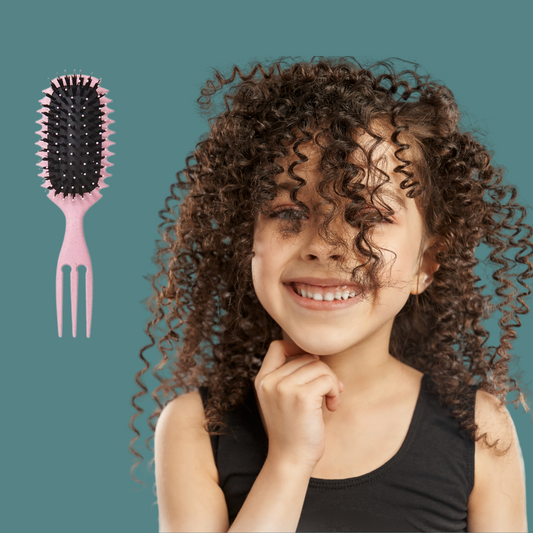 brosse-à-cheveux-bouclés-bouncebrush-brosse-petite-cheveux-bouclés-rose-enfant