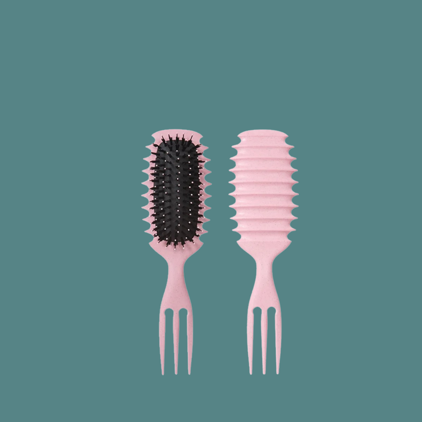 brosse-à-cheveux-bouclés-bouncebrush-brosse-petite-cheveux-bouclés-rose-volume-peigne