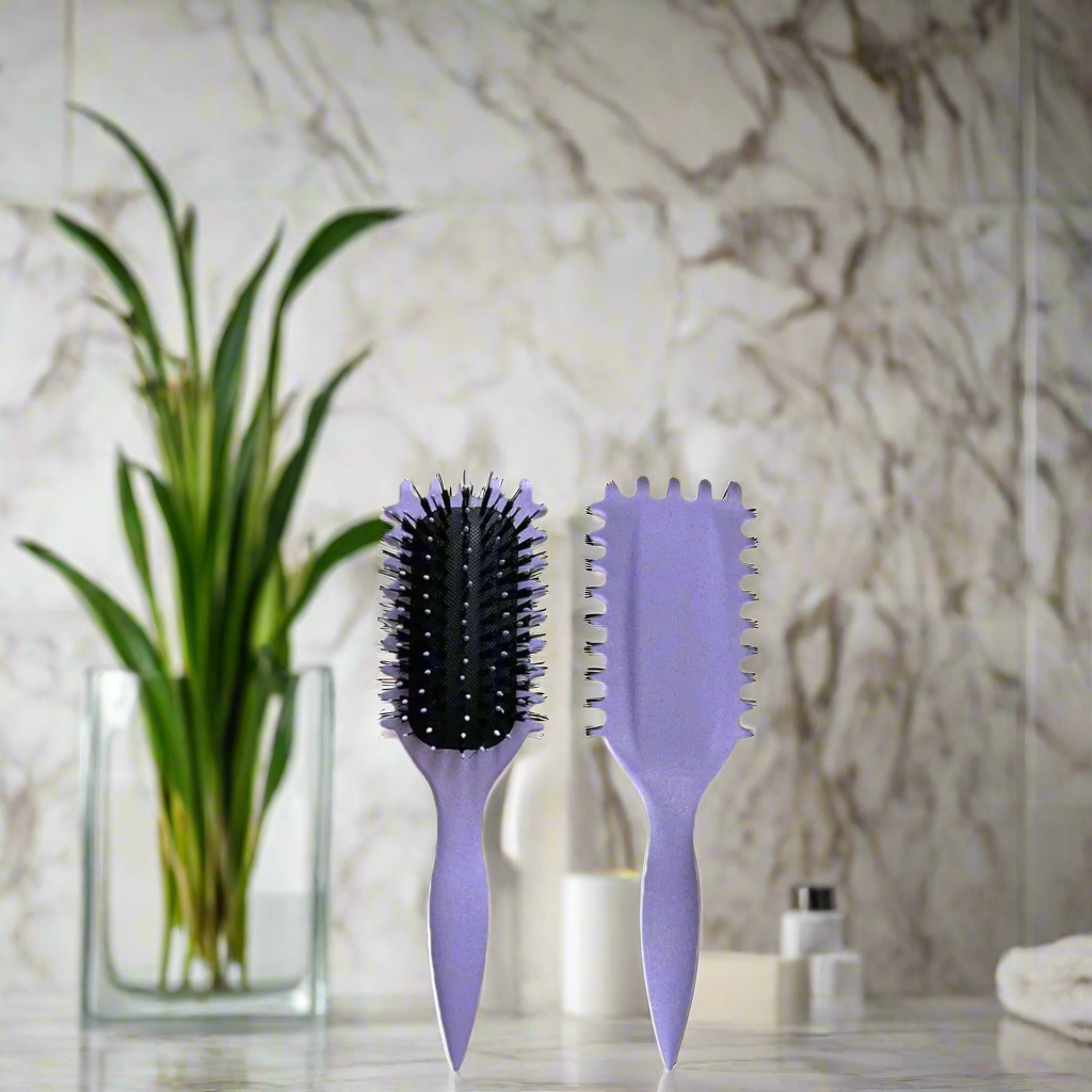 brosse à cheveux bouclés curldefine brosse violette cheveux bouclés définition