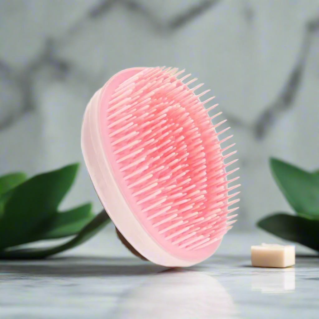 brosse-pour-cheveux-scalprelief-brosse-shampoing-mousse-rose