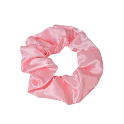 Chouchou Satin - RetroChicScrunchies™ - Rose Bébé - Ma Couronne Curly