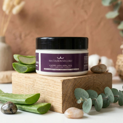 crème sans rincage ma couronne curly hydratation nutrition bio vegan