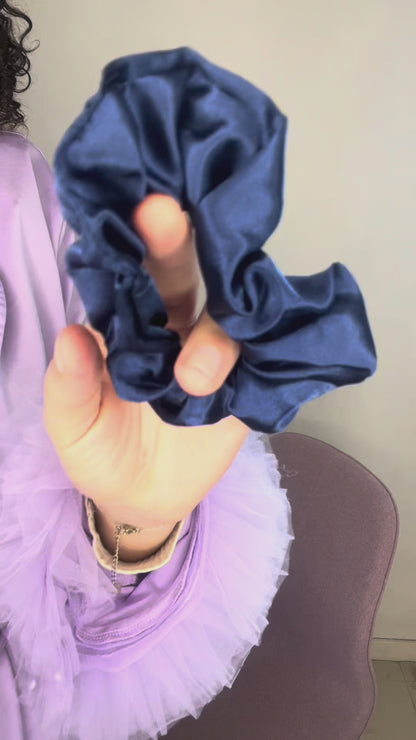 Chouchou Satin - RetroChicBleu™