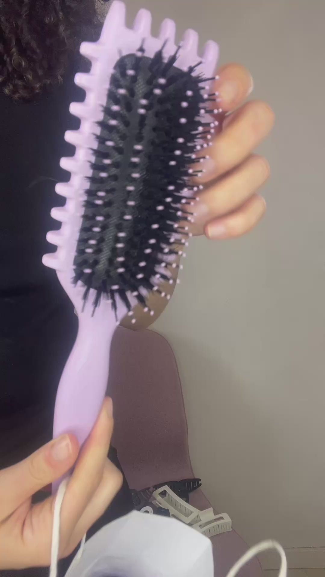 brosse à cheveux bouclés curldefine femme cheveux bouclés définition 