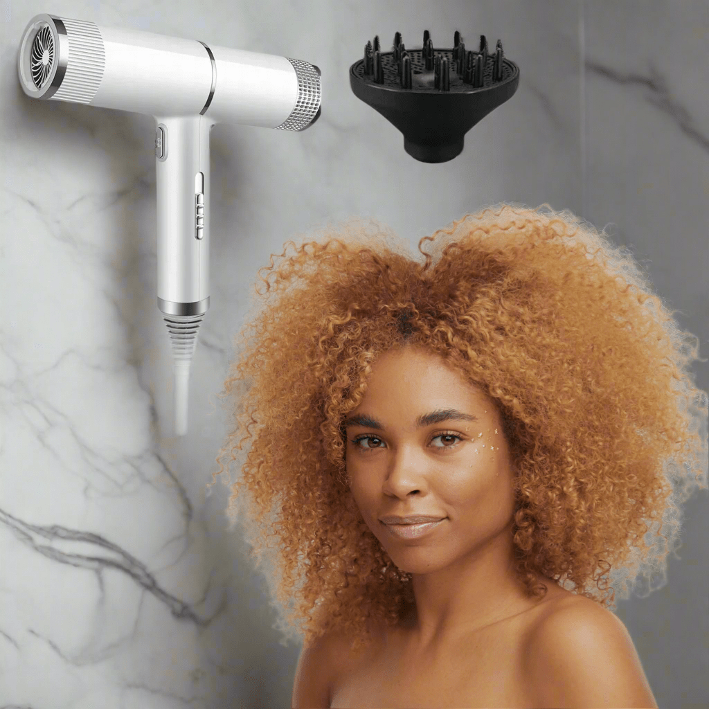 Seche cheveux avec diffuseur - CurlFlow™ - Ma Couronne Curly