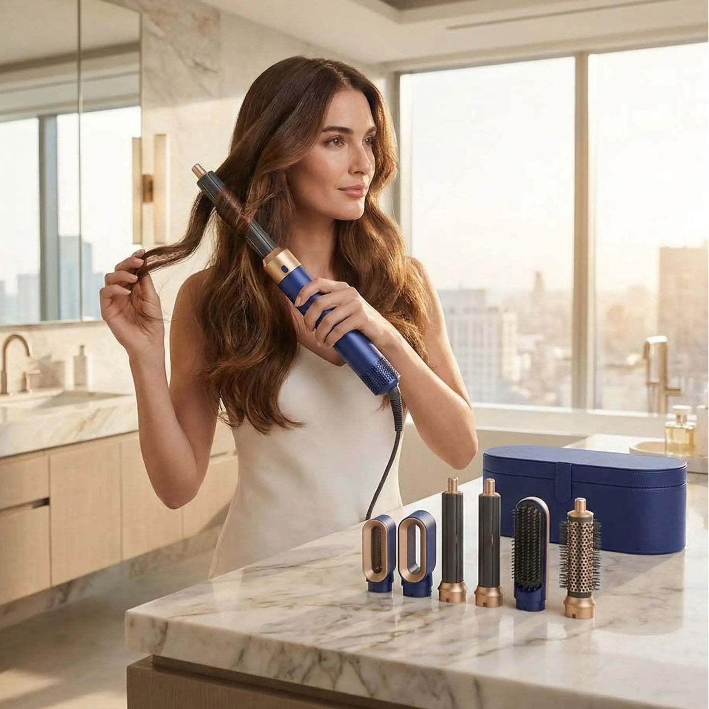 seche cheveux ionflow seche rapidement boucleur brosse chauffante