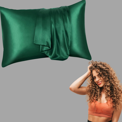 taie-d_oreiller-en-satin-softhalo-taie-d_oreiller-satin-vert-protection-cheveux-bouclés-ondulés